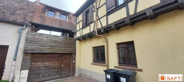 Maison authentique 102 m², 4 pièces, terrasse, garage