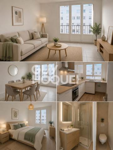 Antony - 2 pièces 41 m² entièrement rénové, résidence sécurisée + cave