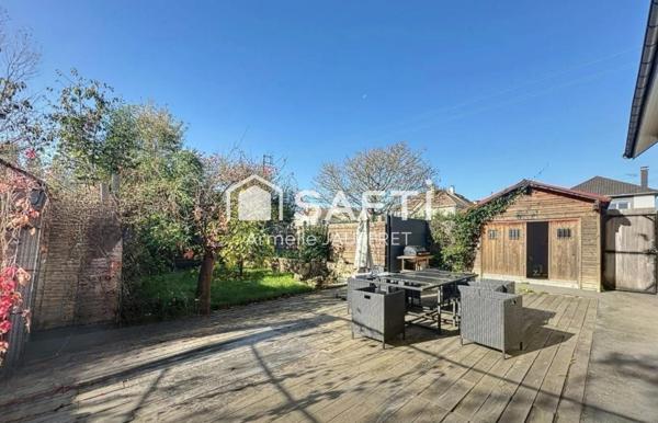 Grande surface habitable à 1km de la gare.