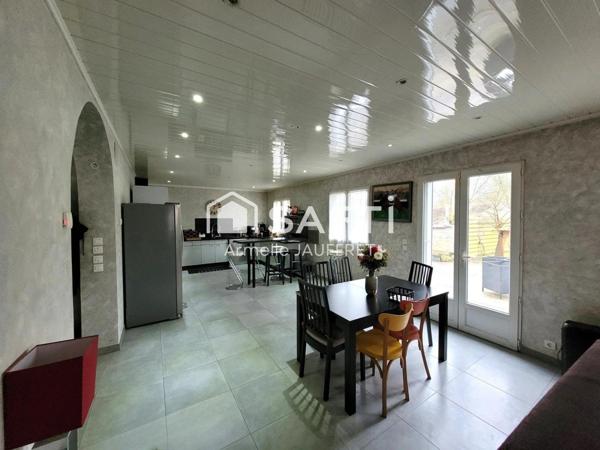 Grande surface habitable à 1km de la gare.