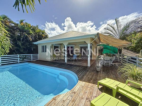 A VENDRE VILLA F4 AVEC PISCINE A BOIS-RADA SAINTE ROSE