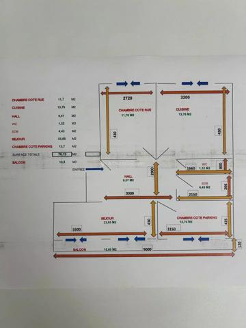 Vente                                                      Appartement
                        
                     3 pièces                      77 m2                     à Villeurbanne