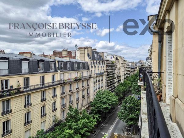Paris 16e – Auteuil | Appartement de caractère avec balcon filant, étage élevé et ascenseur