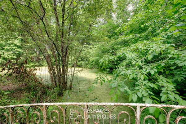 Château historique avec son parc arboré au coeur de la ville