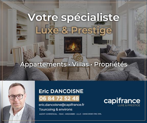 Appartement T5 – 4 chambres – Terrasses double orientation – Mouvaux secteur prisé