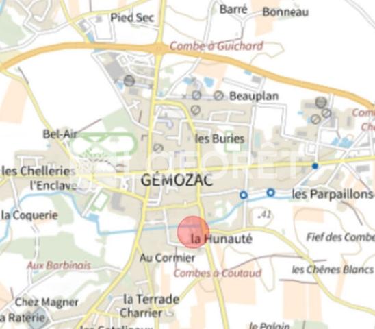 Achat terrain Gémozac - 879 m² - 79 200 €