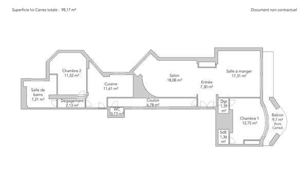 Appartement Paris 16e - PASSY