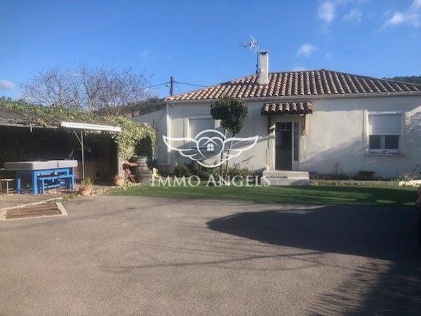 Maison 80 m2, plain-pied sur 498 m2 de terrain