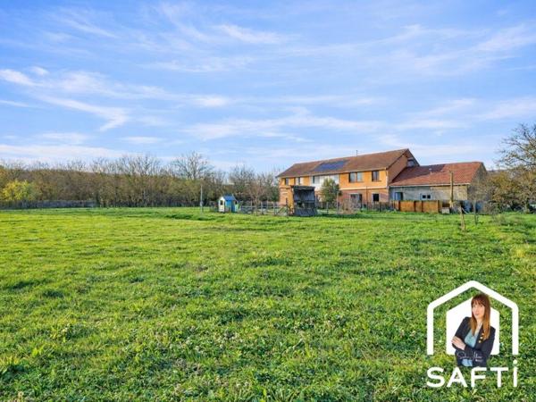 Maison d’Exception – 230 m² – Terrain 4 361 m² – Vue Vercors – Beaulieu (38470)