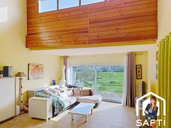 Maison d’Exception – 230 m² – Terrain 4 361 m² – Vue Vercors – Beaulieu (38470)