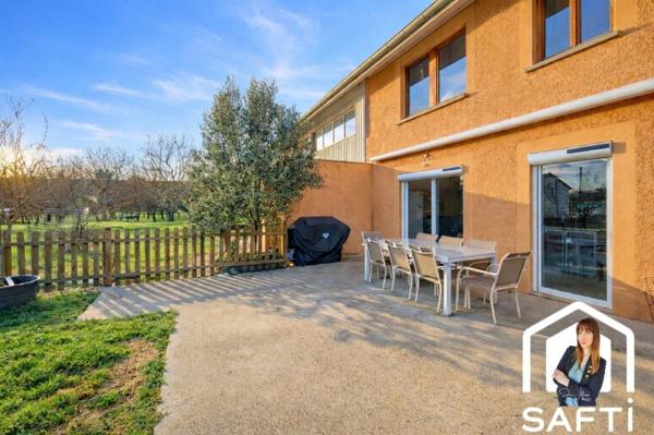 Maison d’Exception – 230 m² – Terrain 4 361 m² – Vue Vercors – Beaulieu (38470)