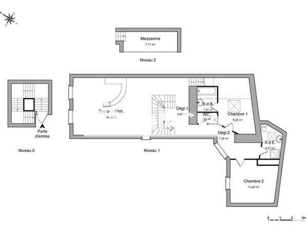 Location Appartement 4 pièces 87.14 m² - 11 RUE DU CHATEAU Anse 69480