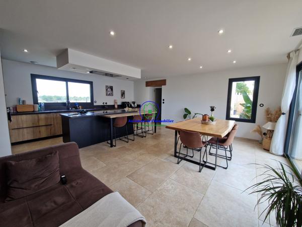 Villa 4 chambres, garage, piscine et pool house