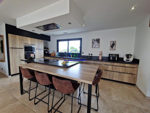 Villa 4 chambres, garage, piscine et pool house