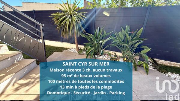 Maison à vendre 4 pièces 95 m² Saint-Cyr-sur-Mer