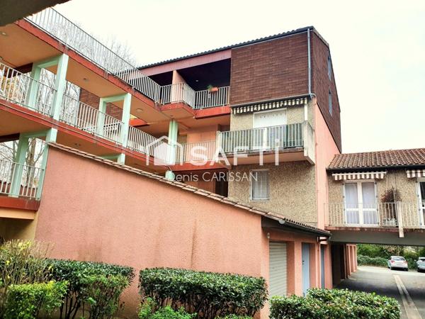 Appartement T2 avec balcon + garage, secteur calme ++