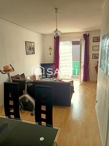 Appartement T2 avec balcon + garage, secteur calme ++
