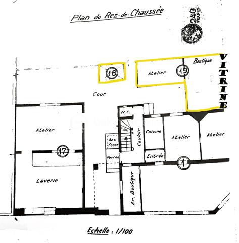 Local d'activités de 24 m²