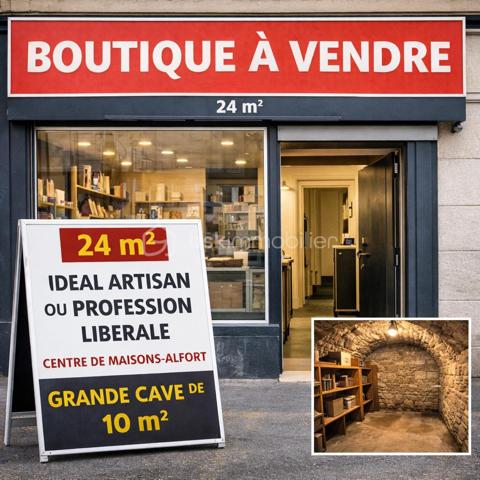 Local d'activités de 24 m²