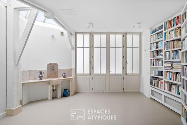 Maison d’artiste avec atelier