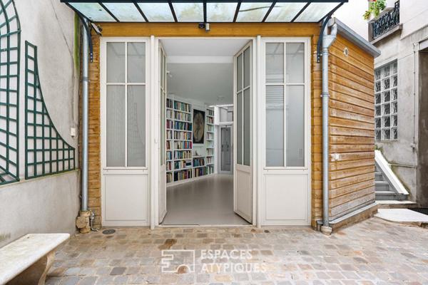 Maison d’artiste avec atelier