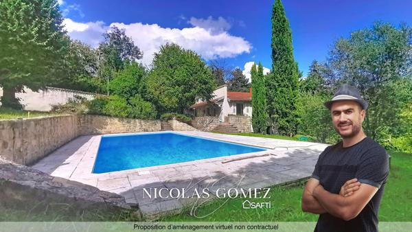 Maison T7 4-5 chambres à rénover sur les hauteurs de Trévoux