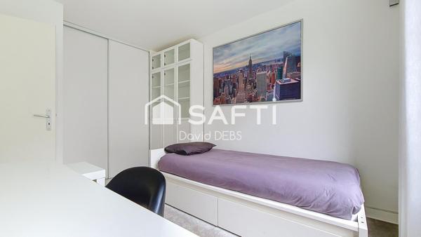 Appartement 4 pièces, 3 chambres, très bon état général