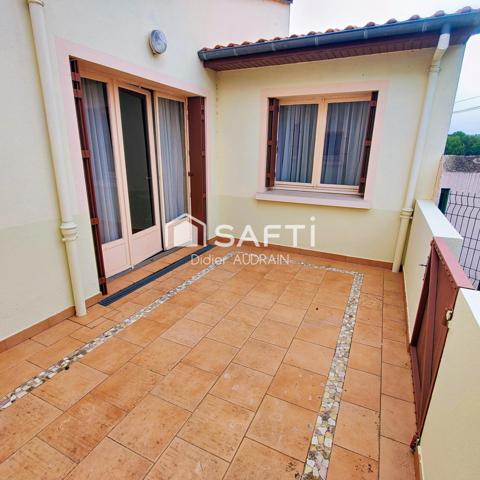 Maison 77 m 2 avec jardin, terrasse, et garage