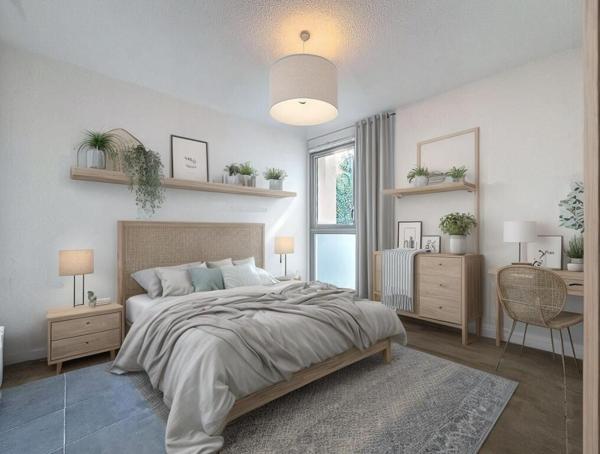 A VENDRE - TOULOUSE entre Lalande et Aucamville - Appartement T2 44m² et une place de parking