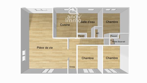 Maison
                                                                                                                                                                                                                                                                                                                        5 pièce(s)                                                                                                                                                                                                          4 chambre(s)                                                                                                                                                                                                          134  m²