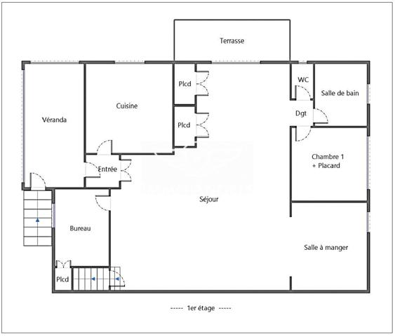 Villa située dans le secteur calme et recherché de La Barasse.