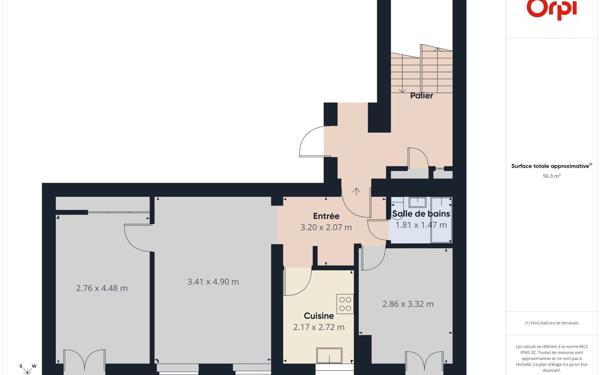 Appartement à louer    3 pièces •  Strasbourg