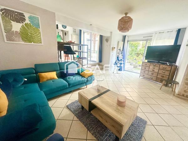 Maison 3 chambres, 1 bureau, 2 SDB, garage, atelier