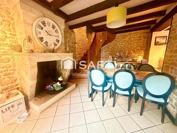 Maison 3 chambres, 1 bureau, 2 SDB, garage, atelier