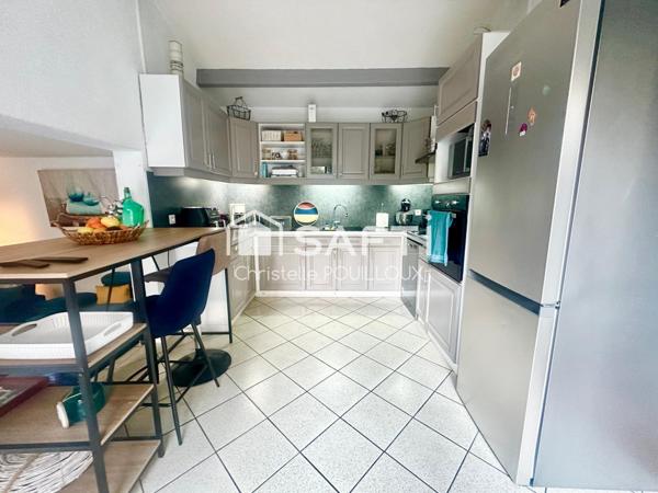 Maison 3 chambres, 1 bureau, 2 SDB, garage, atelier