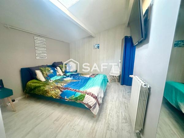 Maison 3 chambres, 1 bureau, 2 SDB, garage, atelier