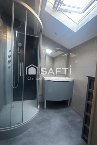 Maison 3 chambres, 1 bureau, 2 SDB, garage, atelier