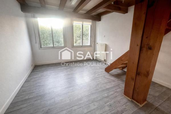 Maison 3 chambres, 1 bureau, 2 SDB, garage, atelier