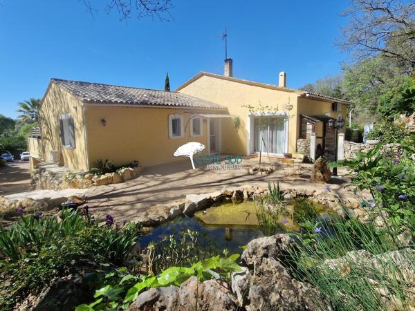 Saint-Antonin-du-Var (83510) Villa 6 pièces 4 chambres avec piscine et vaste garage, en position dominante, proche de Lorgues...