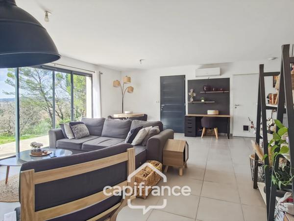 Maison à vendre 5 pièces SAINT GENIES DE COMOLAS (30)-102m²-terrain 943m²