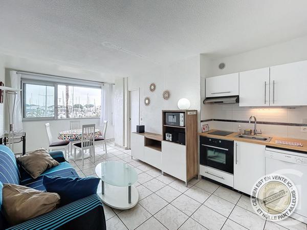 Appartement F2 à vendre  2 pièces - 26 m2 PORT LEUCATE - 11