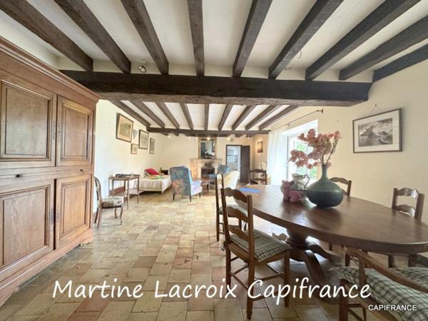 Dpt SARTHE (72), à vendre AVEZÉ - PROPRIÉTÉ  P8 de 166 m² - Terrain de 1H500