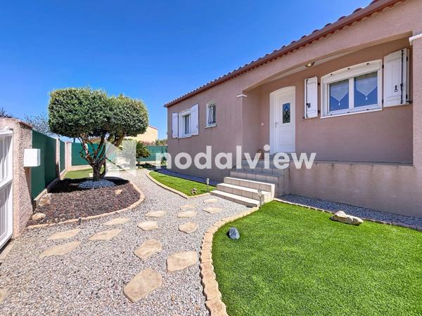 Torreilles - A VENDRE Villa de plain pied 3 pièces jardin garage