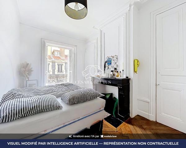 MAGNIFIQUE T2 EN ETAGE ELEVE AVEC CAVE ET GRENIER