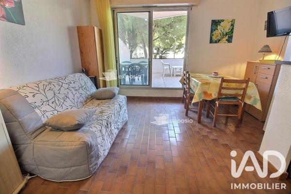 Studio à vendre 23,61 m² Canet-en-Roussillon