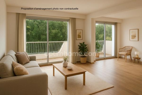 Appartement 4 pièces – 84 m² – Dernier étage – Terrasse – Garage – Cave - Piscine - Parc - Tennis - Ligne 5 Tramway - Parc Montcalm