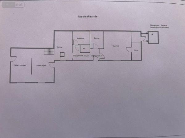 Maison à vendre à Rouillon dans la Sarthe (72700), ref : 13816/1202   
3 minutes du Mans