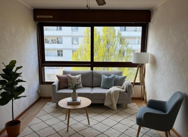 Appartement type 2, au calme, proche commodités.