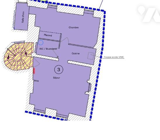 Appartement  2 pièces en hyper centre actuellement loué