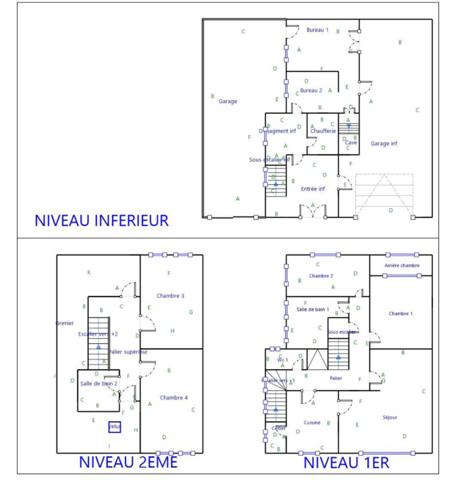 Maison de 146,74 m² habitables - Sartrouville - quartier de l'Union